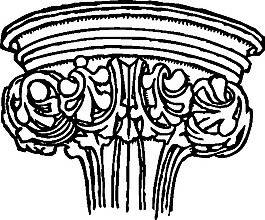 早期英国哥特式资本剪贴画