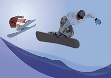 冬季運動圖形