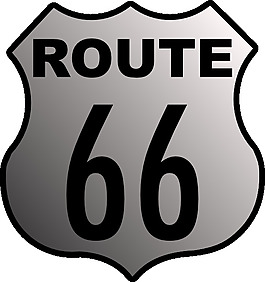 路線66剪貼畫