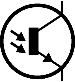 電子晶體管NPN電路符號剪貼畫