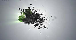 AE標(biāo)志展示LOGO演繹素材