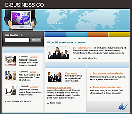 簡單的電子商務(wù)網(wǎng)站模板