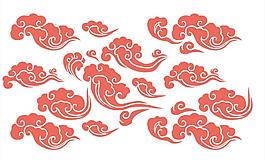 祥云 矢量圖