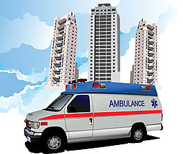 120輛救護車02矢量