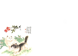 水墨画PPT素材