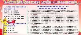 開展黨的群眾路線板報