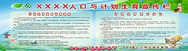 计划生育宣传栏