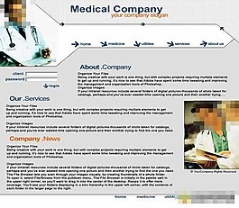 Freshtemplates 醫(yī)院模板