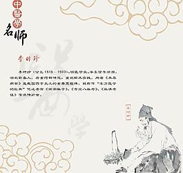 李時珍宣傳廣告設計