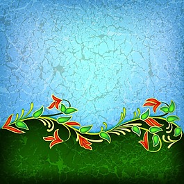 01花卉背景矢量