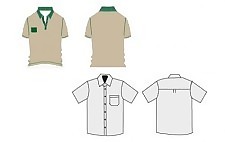 T恤衫，工作服