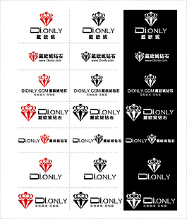 戴歐妮鉆石logoCDR源文件