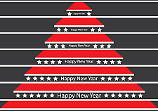 圣誕樹上的向量