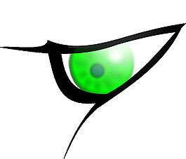 眼睛的剪貼畫