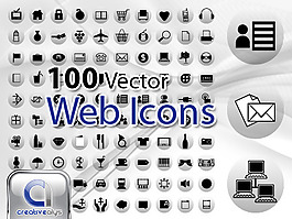 100矢量網(wǎng)站圖標(biāo)