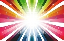 豐富多彩的顏色豐富多彩的光線光線矢量