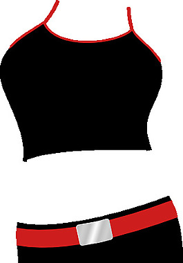 女裝上衣和裙子的剪輯藝術(shù)