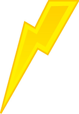 盡管閃電剪貼畫