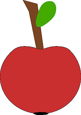 紅蘋(píng)果剪貼畫(huà)