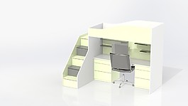 床和書桌