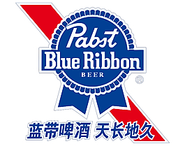 蓝带啤酒logo