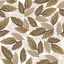 美麗的葉子背景矢量