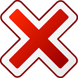取消圖標剪貼畫