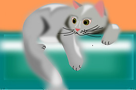 小貓剪貼畫