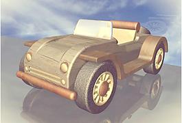 兒童玩具車木