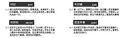 不同服裝的洗滌方式模板展示