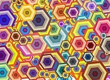 墻紙-多邊形