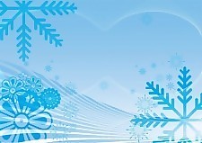 冬天的雪向量