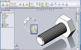 創建一個螺釘和SolidWorks的自定義快捷鍵
