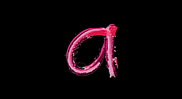 小寫字母a動(dòng)態(tài)特效素材