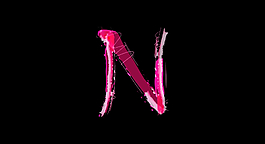 字母N視頻素材