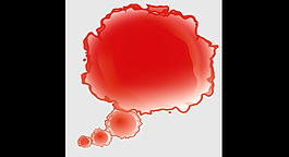 紅色多彩視頻特效