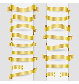 金色質感絲帶