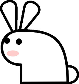 兔剪貼畫