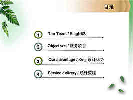 企業項目分析創意PPT背景模版