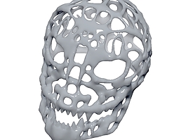 怪獸頭骨Voronoi
