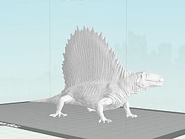 異齒龍模型