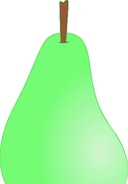 梨剪貼畫