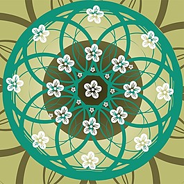 花矢量圖