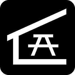 覆蓋的座位區的剪貼畫