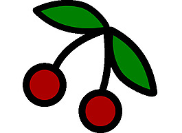 櫻桃圖標(biāo)剪貼畫(huà)
