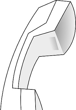 電話手柄剪貼畫(huà)