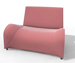 單人沙發(fā)3d模型家具圖片 26