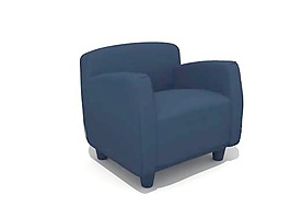 單人沙發(fā)3d模型沙發(fā)效果圖 135