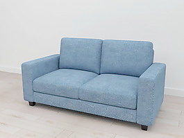 双人沙发3d模型家具效果图 76