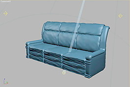 常用的沙發(fā)3d模型家具效果圖 136